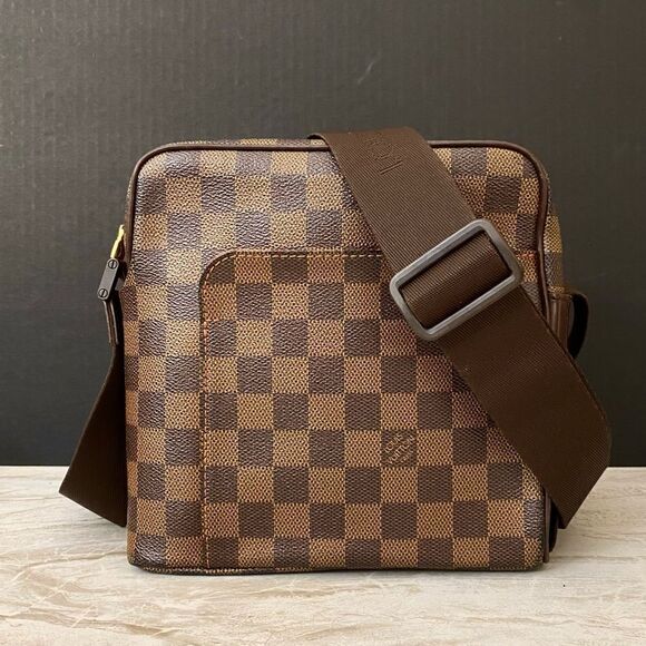 LOUIS VUITTON Damier Olav PM Crossbody Bag 💼 MI0055 - Picture 3 of 17